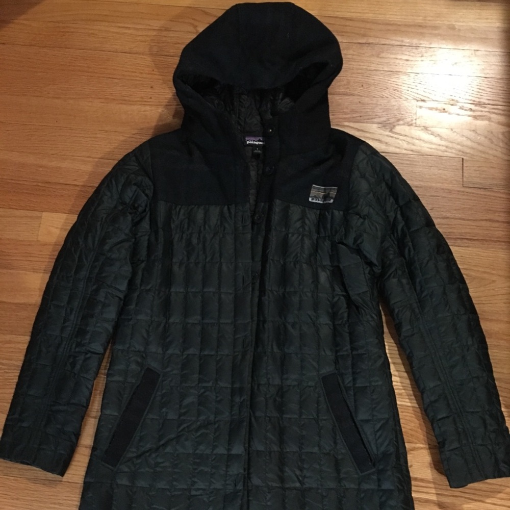 Patagonia Women’s parka with recycled wool
